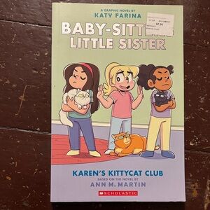 Scholastic Baby-Sitters Little Sister Graphic Novel - Colorful Cover
